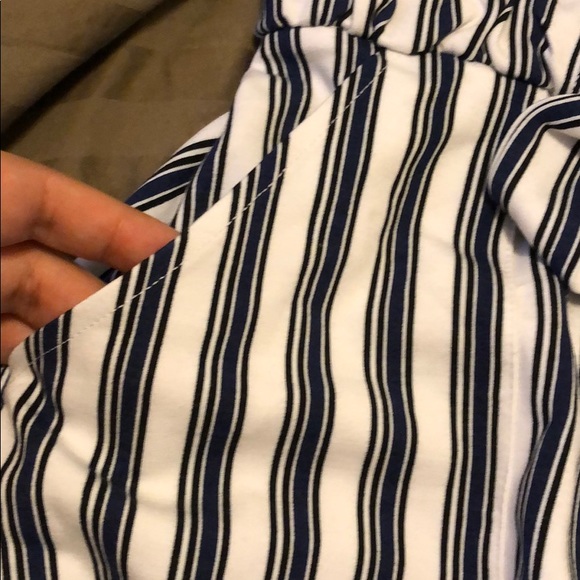 Stripe High Wastied Short from Express ✨✨ - Picture 4 of 5